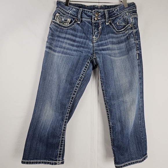 Vigoss The Chelsea capri jeans size 5 - Picture 1 of 15